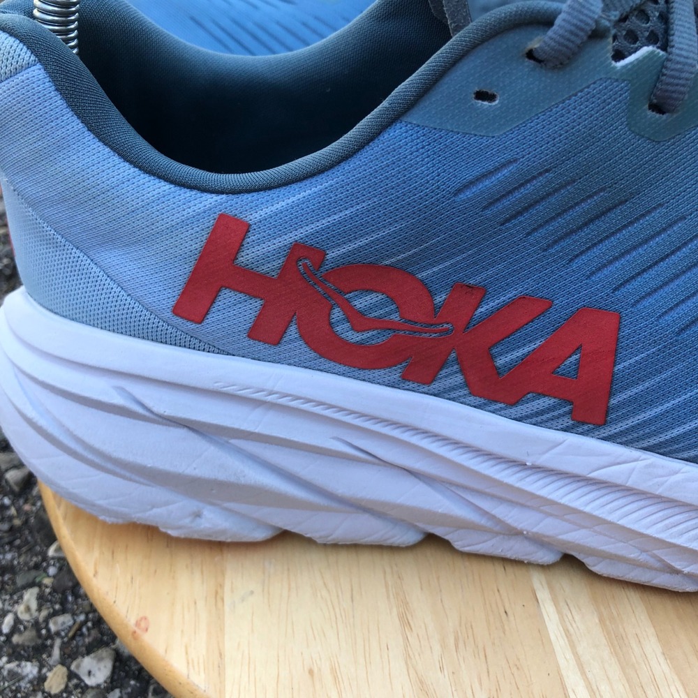 Hoka Rincon 3 Running Shoes Men 11D Blue Mountain Spring Summer Song 1119395MSSS - Picture 3 of 16